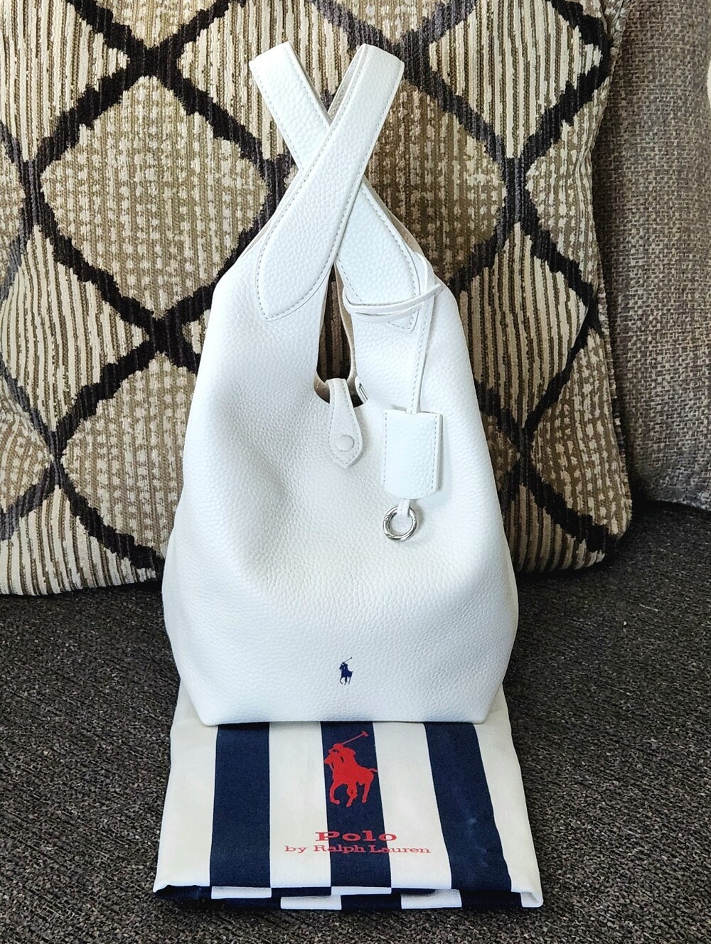 🆕️ 🐎Polo Ralph Lauren🐎 - Medium Polo Play Leather Tote